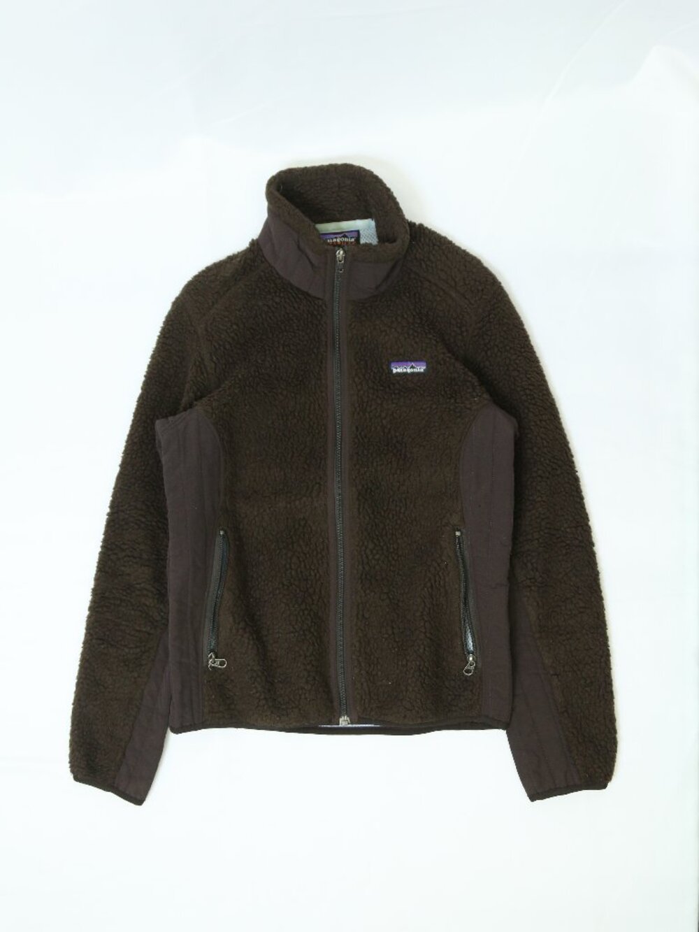 Women's Brown Patagonia Fleece Jacket Size XS